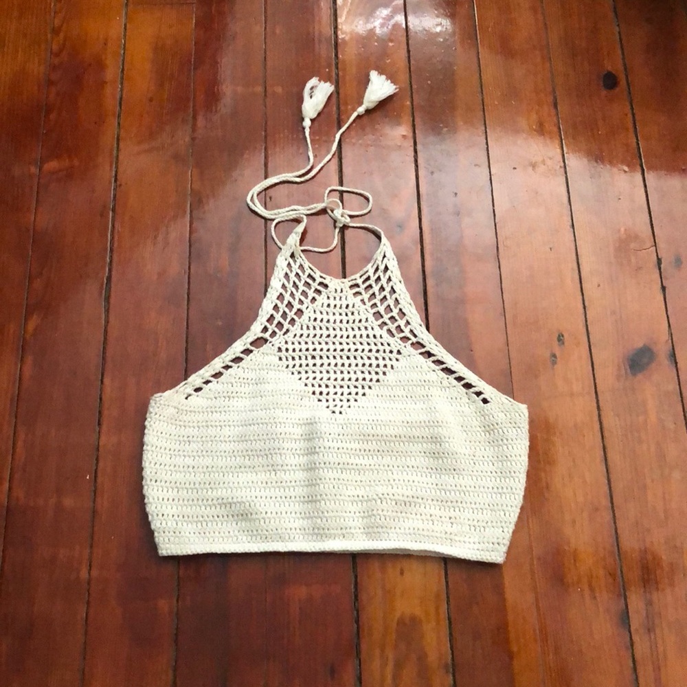 Boho Crochet Crop Top/Festival Style